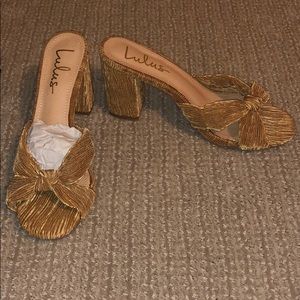Lulu’s heeled sandals